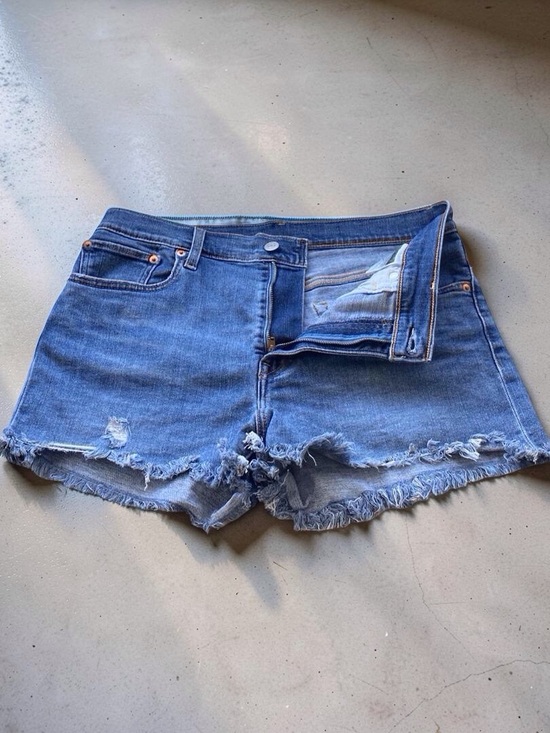 Levi's Pants - Levi's Blue Denim Distressed Cutoff Shorts W31. Summer ready